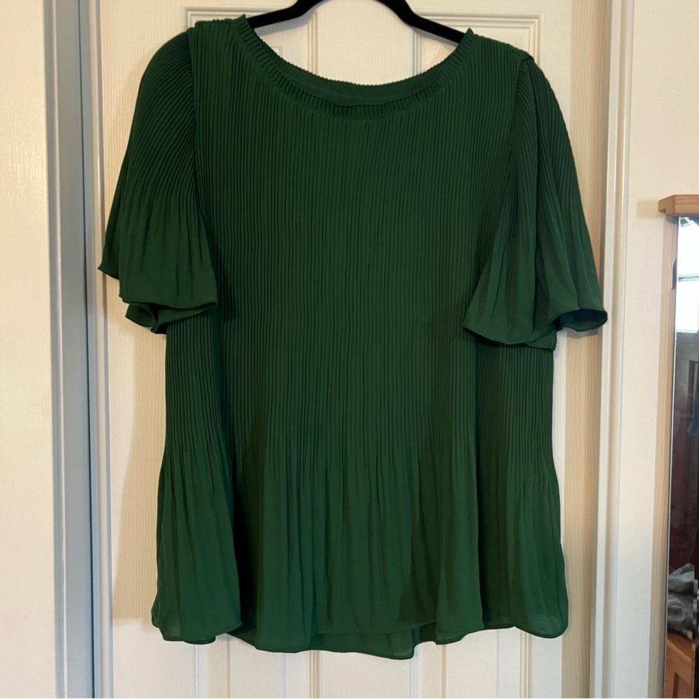 Ann Taylor Pleated Top
